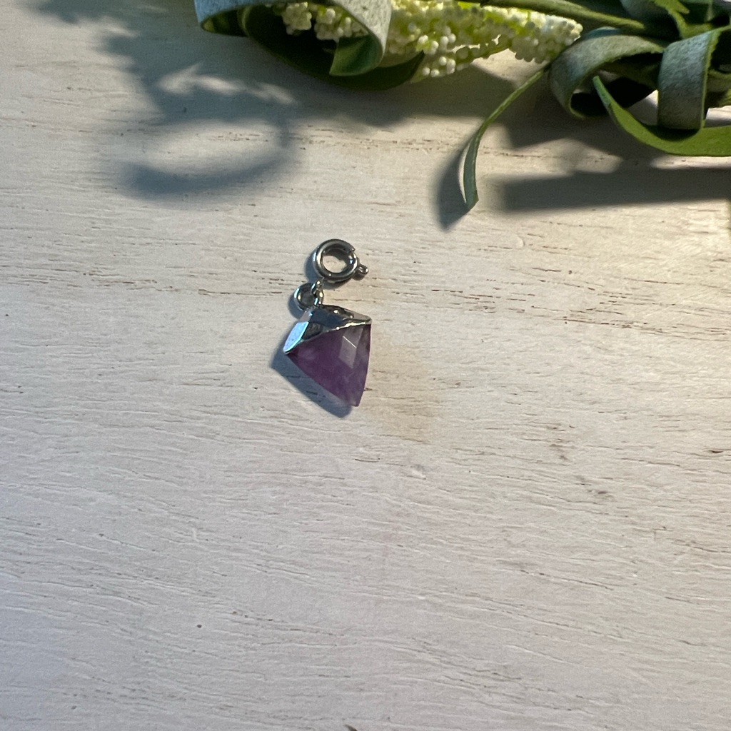 Ryze Party Amethyst Charm 15$